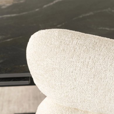 Обідній стілець поворотний Mebel Elit ALVARO Boucle Кремовий ME.ALVARO/KR/TB/K фото - 8