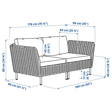 IKEA VITTSKAR (ИКЕА ВИТТСКАР) 59591067 фото - 3