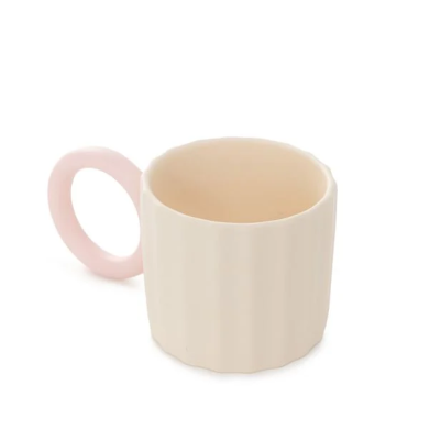 Кружка Homla YELLY 250 мл | Кремовый / Розовый - 3 Кружка Homla YELLY 250 мл | Кремовый / Розовый 218289 фото - 3
