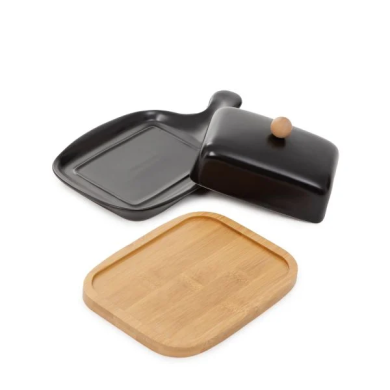 Масленка Homla FINCAN | Черный / Дерево - 4 Масленка Homla FINCAN | Черный / Дерево 219709 фото - 4