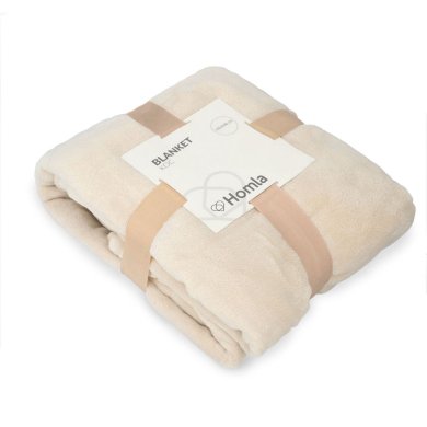 Плед Homla ROTE 150x200 см Бежевий 162925 фото - 3