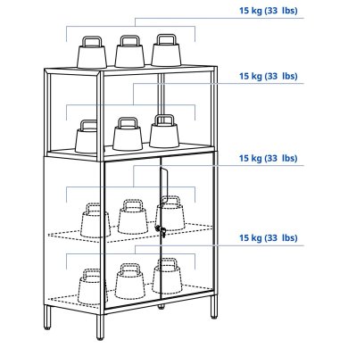 IKEA TROTTEN (ИКЕА ТРОТТЕН) 80623962 фото - 6