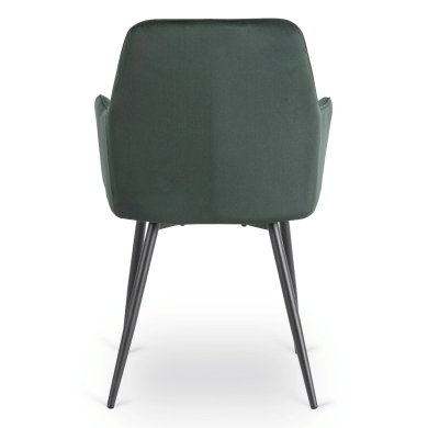 Обідній стілець Mebel Elit BRESSO Welur Зелений ME.BRESSO/Z/CZ/V/K фото - 4