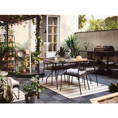 IKEA Килим VIRKLUND 160x230 см Бежевий (ИКЕА ВИРКЛУНД) 50517944 фото - 13