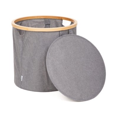 Корзина для белья Homla NELLIE Серый 227438 фото - 2