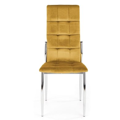 Обеденный стул Halmar K416 Горчичный - 5 Обеденный стул Halmar K416 Горчичный V-CH-K/416-KR-MUSZTARDOWY фото - 5