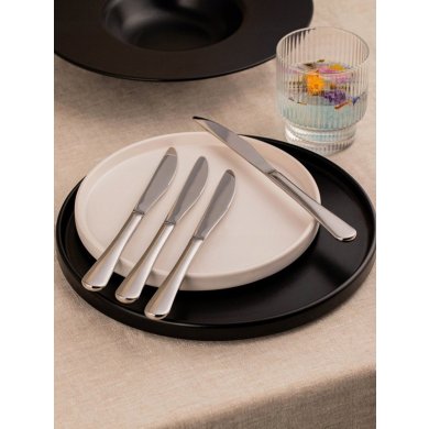 Набір столових ножів Homla VIENNA 10 шт Сріблястий - 4 Набір столових ножів Homla VIENNA 10 шт Сріблястий 240830 фото - 4