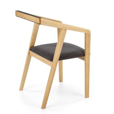 Обідній стілець Halmar AZUL 2 Дуб - 2 Обідній стілець Halmar AZUL 2 Дуб V-PL-N-AZUL_2-D.NATURALNY-POPIEL фото - 2