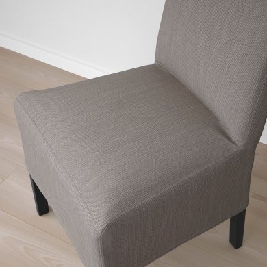 IKEA Обеденный стул BERGMUND Серый (ИКЕА БЕРГМУНД) 99386098 фото - 6