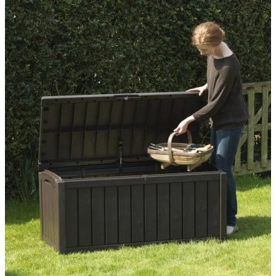 Садова скриня Keter GLENWOOD 390 л Коричневий 230399-1 фото - 4