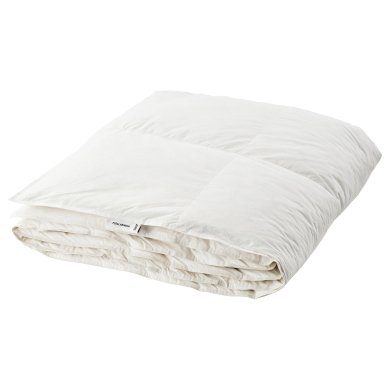 IKEA Ковдра зимова FJALLARNIKA 150х200 см Білий (ИКЕА ФЬАЛЛАРНИКА) 10459291