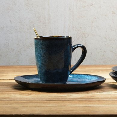 Кружка Homla CASPER 250 мл Темно-синій 200073 фото - 6