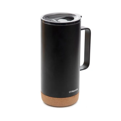 Термокружка Homla TORREL 480 мл | Чорний / Дерево - 2 Термокружка Homla TORREL 480 мл | Чорний / Дерево 219173 фото - 2