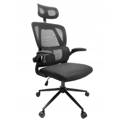 Офисное кресло Kontrast KG102 Черный - 7 Офисное кресло Kontrast KG102 Черный 5.90.20116 фото - 7