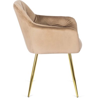 Обеденный стул Mebel Elit RAYA Бежевый - 3 Обеденный стул Mebel Elit RAYA Бежевый ME.RAYA/BZ/ZL/V/K фото - 3