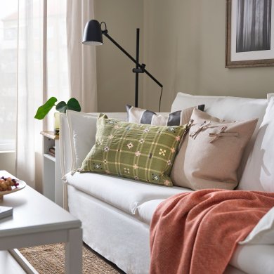 IKEA Декоративна наволочка KUSTGRAN 40х58 см Зелений (ИКЕА КУСТГРАН) 90563444 фото - 3