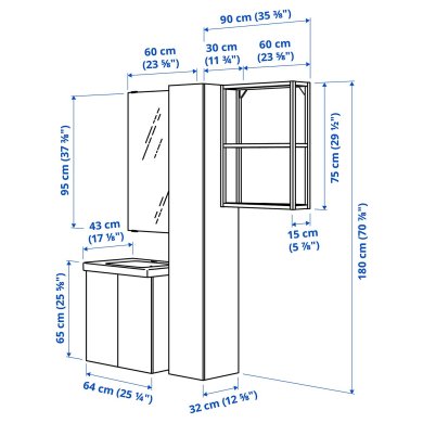 IKEA ENHET (ИКЕА ЭНХЕТ) 39613348 фото - 3