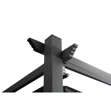 Пергола Corciano MYSTIC 3х3 м Антрацит - 3 Пергола Corciano MYSTIC 3х3 м Антрацит 5901157672537 фото - 3