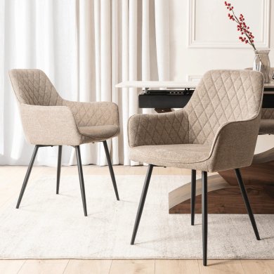 Обідній стілець Mebel Elit BRESSO 2 Бежевий ME.BRESSO2/BZ/CZ/T/K фото - 6