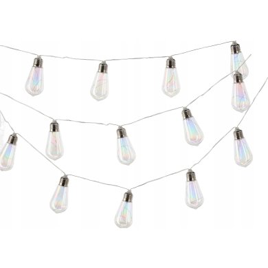 Декоративна гірлянда на сонячній батареї Garden Line 20 LED 3,8 м Опаловий холодний-білий - 2 Декоративна гірлянда на сонячній батареї Garden Line 20 LED 3,8 м Опаловий холодний-білий SOL3569 фото - 2