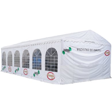 Садовая беседка Garden Line 12x6 м Белый NAM3815