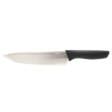 Кухонний ніж Homla EASY COOK 32см | Чорний / Сріблястий 212718 фото - 4