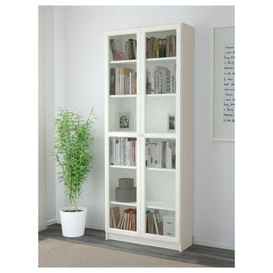 IKEA Вітрина BILLY / OXBERG (ИКЕА БИЛЛИ / OXBERG) 69017828 фото - 3