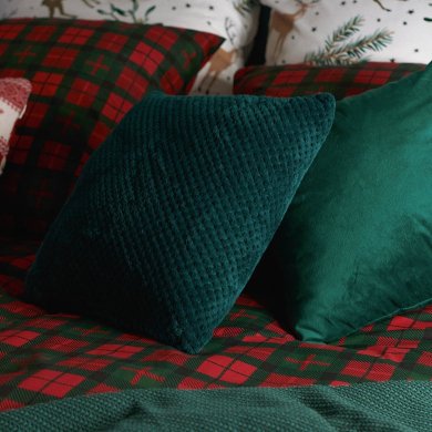 Декоративна наволочка Homla GOSTA 45х45 см Зелений 163629 фото - 7