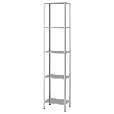 IKEA Стеллаж HYLLIS Серебристый (ИКЕА HYLLIS) 20488504
