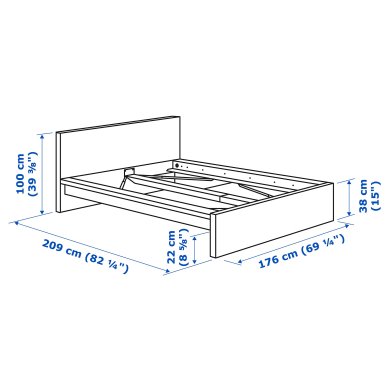IKEA MALM (ИКЕА МАЛЬМ) 09929373 фото - 10
