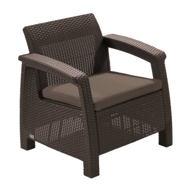 Комплект садових меблів Keter CORFU 2 WEEKEND Коричневий 258953 фото - 2