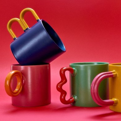 Кружка Homla BOJA 450 мл Синій - 4 Кружка Homla BOJA 450 мл Синій 234197 фото - 4