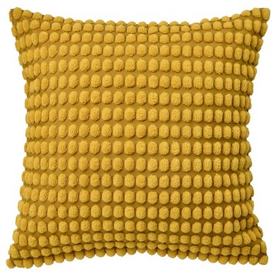IKEA Декоративная наволочка SVARTPOPPEL 50х50 см Желтый (ИКЕА СВАРТПОППЕЛЬ) 30543010