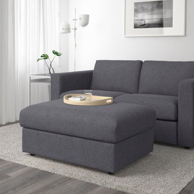 IKEA Підставка для ніг VIMLE Сірий (ИКЕА ВИМЛЕ) 19392588 фото - 5