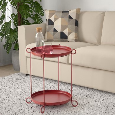 IKEA Журнальний стіл LIVELYCKE Червоний (ИКЕА ЛИВЛИККЕ) 70564010 фото - 4
