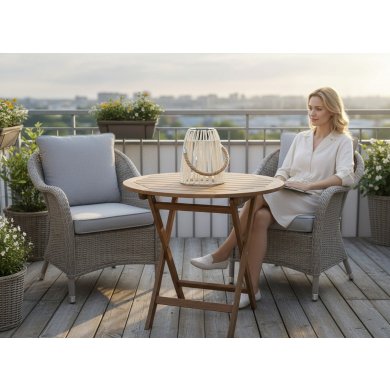 Декоративний світильник на сонячній батареї Garden Line LAP6013 Білий LAP6020 фото - 2