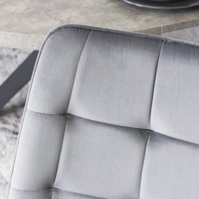 Обеденный стул Mebel Elit RIO Welur Серый - 16 Обеденный стул Mebel Elit RIO Welur Серый ME.RIO/P/V/K фото - 16