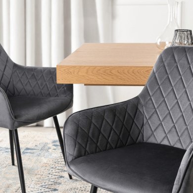 Обеденный стул Mebel Elit BRESSO Welur Серый ME.BRESSO/P/CZ/V/K фото - 8