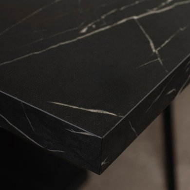 Розкладний обідній стіл Mebel Elit CLARK Marmur Чорний PM.DUBAJ/CZM/S фото - 10
