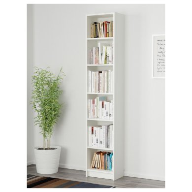 IKEA Стеллаж BILLY Белый (ИКЕА БИЛЛИ) 50263838 фото - 11