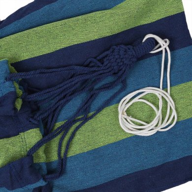 Гамак Garden Line HAM3330 200x100 см Синий HAM3330 фото - 6