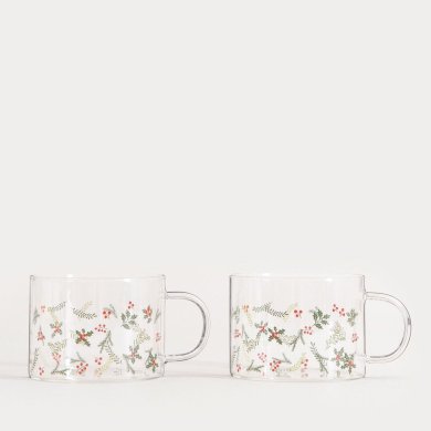 Набор кружек Homla STRANO 480 мл 2 шт Принт 241668 фото - 2