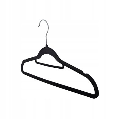 Набор вешалок Kontrast W1002 Welur 20 шт Черный 4.06.212382 фото - 4