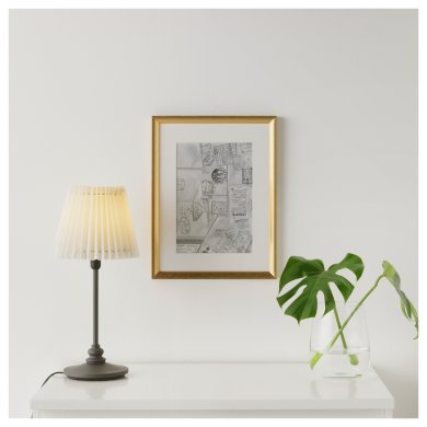 IKEA Рамка SILVERHOJDEN (ИКЕА СИЛЬВЕРХОЙДЕН) 50370409 фото - 3