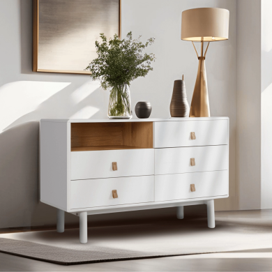 Комод Mebel Elit NAOMI Белый - 5 Комод Mebel Elit NAOMI Белый ME.NAOMI/B/KOM фото - 5