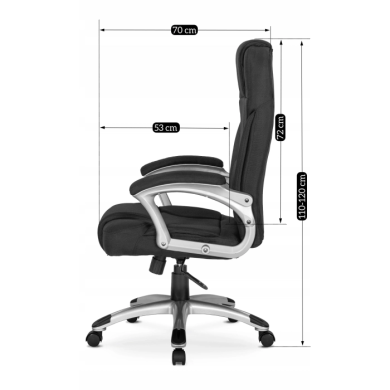 Офісне крісло Mebel Elit BARNI 2 Чорний - 10 Офісне крісло Mebel Elit BARNI 2 Чорний ME.BARNI2/CZ/T/FO фото - 10