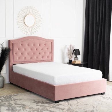 Кровать Mebel Elit APOLLO Welur 120x200 см Розовый - 8 Кровать Mebel Elit APOLLO Welur 120x200 см Розовый ME.APOLLO/120/R/V/LOZ фото - 8