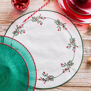 Сервірувальний килимок Homla QUINCY 40 см Білий 231999 фото - 3