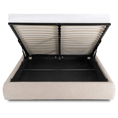 Кровать Mebel Elit BRISTOL Boucle 160x200 см Бежевый ME.BRISTOL/160/BZ/TB/LOZZPOJ фото - 6