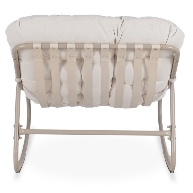 Кресло-качалка мягкое Mebel Elit AURORA 2 Бежевый ME.AURORA/BZ/KASZ/T/FW фото - 4